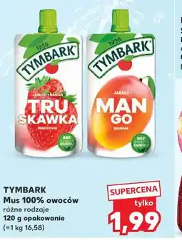 Kaufland Tymbark Mus 100% owoców oferta
