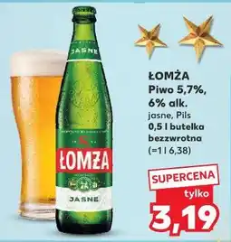 Kaufland Łomża piwo oferta