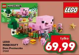 Kaufland Lego Minecraft Dom Prosiaczka oferta