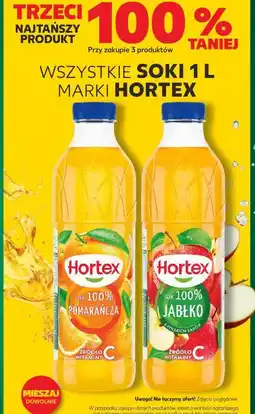 Kaufland Wszystkie soki 1L marki Hortex oferta