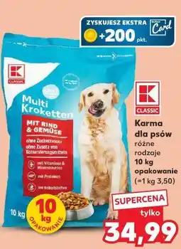 Kaufland Karma dla psów oferta