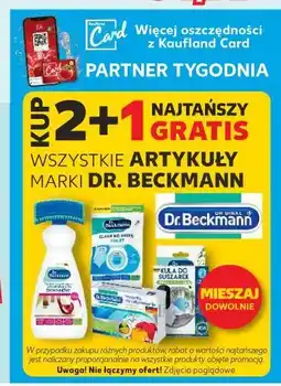 Kaufland Wszystkie artykuły marki Dr. Beckmann oferta