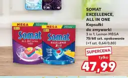 Kaufland Somat Excellence All in One - kapsułki do zmywarki oferta