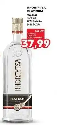 Kaufland Wódka Khortytsa Platinium oferta