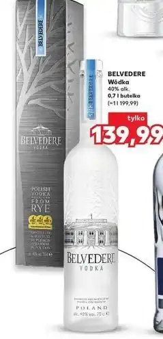 Kaufland Wódka - kartonik Belvedere oferta