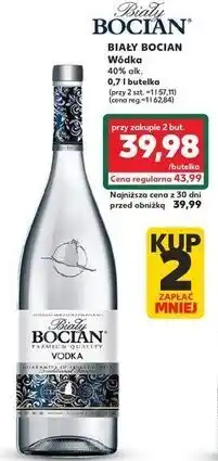 Kaufland Wódka Biały Bocian Vodka oferta