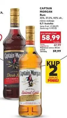 Kaufland Rum Captain Morgan Spiced Gold oferta