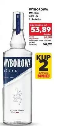 Kaufland Wódka Wyborowa Vodka oferta