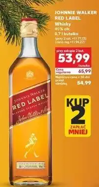 Kaufland Whisky Johnnie Walker Red Label oferta
