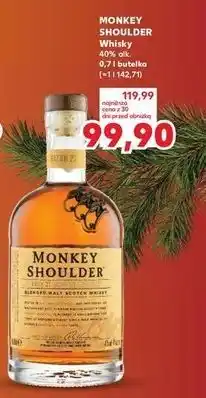 Kaufland Whisky Monkey Shoulder oferta