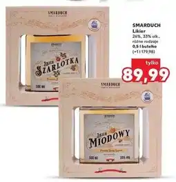 Kaufland Likier szarlotka karton Smarduch oferta
