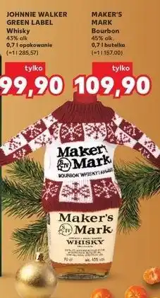 Kaufland Bourbon sweterek Maker's Mark oferta