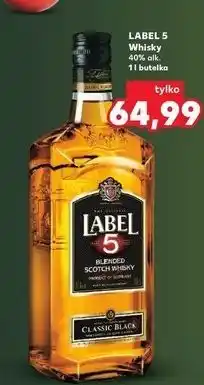 Kaufland Whisky Label 5 oferta