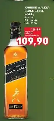 Kaufland Whisky Johnnie Walker Black Label oferta