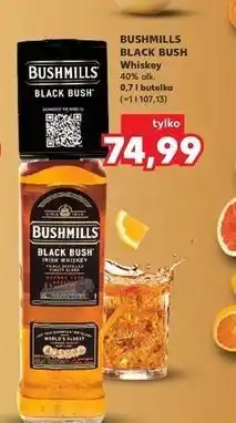 Kaufland Whiskey + szklanka Bushmills Black Bush oferta
