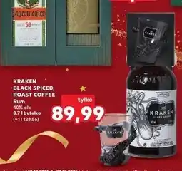 Kaufland Rum The Kraken Black Spiced Roast Coffee oferta