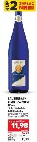 Kaufland Wino Lauterbach Liebfraumilch oferta
