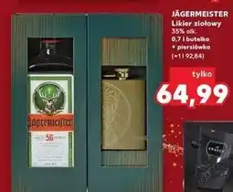 Kaufland Likier + piersiówka Jagermeister oferta
