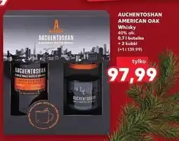 Kaufland Whisky + 2 x kubek Auchentoshan American Oak oferta