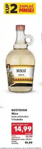 Kaufland Wino Bostovan Semi Sweet oferta