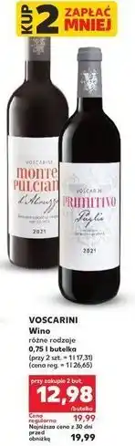 Kaufland Wino Voscarini Primitivo Puglia oferta