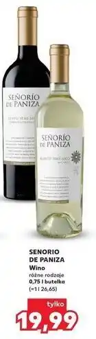 Kaufland Wino Senorio De Paniza Bianco oferta