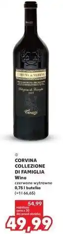 Kaufland Wino Corvina Collezione Di Famiglia Dry oferta