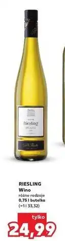 Kaufland Wino Riesling Spatlese oferta
