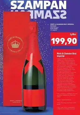 Kaufland Szampan + karton Moet & Chandon Imperial oferta