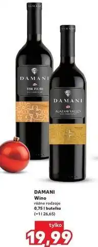 Kaufland Wino Damani Semi Sweet oferta