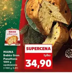Kaufland Panettone Maina Babka Gran 1000g opakowanie oferta