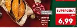 Kaufland Halibut wędzony kawałki stojsko z obsługą 100g Kaufland oferta