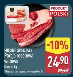 ALDI Porcja rosołowa wołowa Mięsne Specjały oferta
