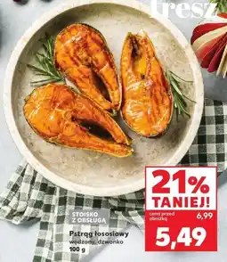 Kaufland Pstrąg łososiowy wędzony, dzwonko 100 g Kaufland oferta