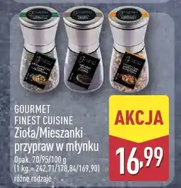 ALDI Mieszanki przypraw w młynku Gourmet Finest Cuisine oferta