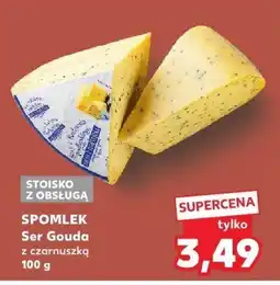 Kaufland Ser Gouda SPOMLEK z czarnuszką 100 g oferta