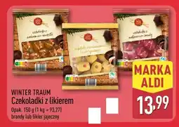 ALDI Czekoladki z likierem WINTER TRAUM oferta