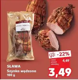 Kaufland Szynka Sława wędzona 100 g oferta