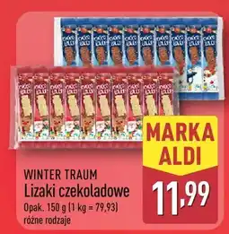 ALDI Lizaki czekoladowe WINTER TRAUM oferta
