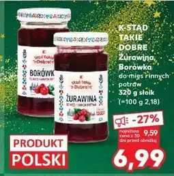Kaufland Dżem Żurawina Skąd Takie Dobre oferta