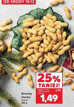 Kaufland Orzechy ziemne luzem Kaufland oferta