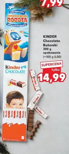 Kaufland Batoniki KINDER Chocolate oferta