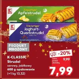 Kaufland Strudel K-CLASSIC serowy, jabłkowy oferta