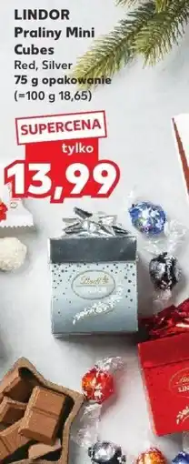 Kaufland Praliny Mini Cubes Red LINDOR oferta