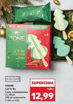 Kaufland Lody DIONE Let It Be cynamonowe oferta