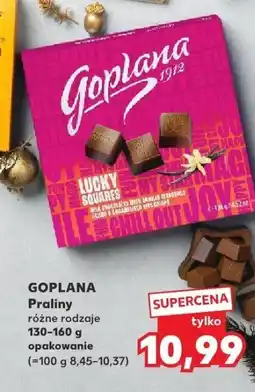Kaufland Praliny różne rodzaje GOPLANA oferta