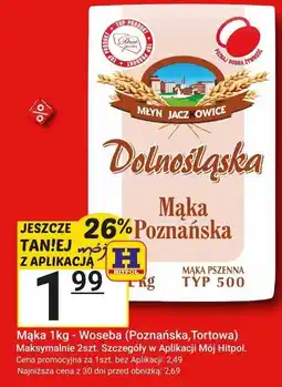 Hitpol Mąka 1kg - Woseba (Poznańska, Tortowa) oferta