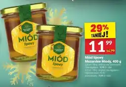 Twój Market Miód lipowy Mazurskie Miody, 400 g oferta
