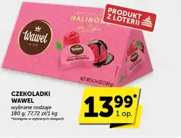 ABC Czekoladki Wawel wybrane rodzaje oferta