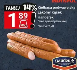 Hitpol Kiełbasa podwawelska Łakomy Kąsek Handerek oferta